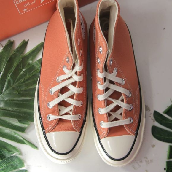 Converse Chuck 70 High Top Orange Cream Women's Sneaker - Picture 2 of 5